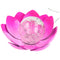 LED solar garden plug lotus flowers, set of 3