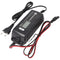 Fast charger with LCD display for 6 volts and 12 volts for car, motorcycle, lead acid, PB, gel, AGM