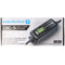 Fast charger with LCD display for 6 volts and 12 volts for car, motorcycle, lead acid, PB, gel, AGM