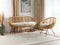 Beliani MARATEA - Loungeset - Lichtbeige - Rotan