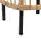 Beliani MARATEA/ CESENATICO - Loungeset 4-zits - Lichtbeige - Rotan