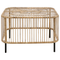 Beliani MARATEA/ CESENATICO - Loungeset 4-zits - Lichtbeige - Rotan