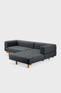 EMKO Alchemist Sofa with Chaise Lounge