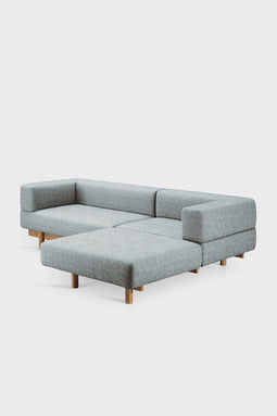 EMKO Alchemist Sofa with Chaise Lounge