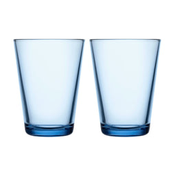 Iittala Kartio - Glas - 40 cl - Aqua - 2 stuks
