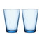 Iittala Kartio - Glas - 40 cl - Aqua - 2 stuks