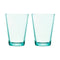 Iittala Kartio - Glas - 40 cl - Watergroen - 2 stuks