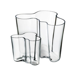 Iittala Aalto Vazen set - 160 + 95mm - Helder