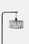 EMKO Macaron Floor Lamp, black frame