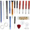 Tool set 17-fold suitable for iPhone 4, 4S, 5, 5C, 5S for battery replacement