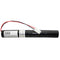 Emergency light battery NiCd 4.8V 4500mAh L1x4 Mono D with cable and plug replaces ELUBAT swiss REF: