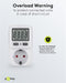 Digital energy cost meter Basic, for measuring power consumption and electricity costs of electrical