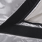 Beliani FUZZY - Zitzak hoes - Zilver - 180 x 230 cm - Nylon