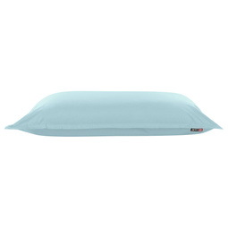 Beliani FUZZY - Zitzak hoes - Lichtblauw - 180 x 230 cm - Nylon