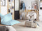 Beliani FUZZY - Zitzak hoes - Lichtblauw - 140 x 180 cm - Nylon