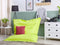 Beliani FUZZY - Zitzak hoes - Limoengroen- 140 x 180 cm - Nylon
