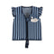 Konges Sløjd Neopreen Zwemvest Frill - Swan Stripe