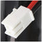 Emergency light battery NiCd 3.6V 1800mAh L1x3 Sub-C with 200mm cable and plug on both sides replace