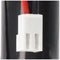 Emergency light battery NiCd 3.6V 1800mAh L1x3 Sub-C with 200mm cable and plug on both sides replace
