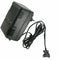 Quick charger with clip contact suitable for the Panasonic LC-S122AG battery MP1220