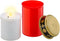Goobay LED grave light, red - with a realistic flickering effect, warm white (3000 K), battery opera