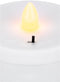 Goobay LED grave light, red - with a realistic flickering effect, warm white (3000 K), battery opera