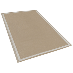 Beliani ETAWAH - Outdoor kleed - Beige - 120 x 180 cm - Polypropyleen