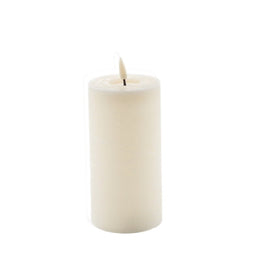 Mansion atmosphere - led kaars rustic Ivoor 15x7,5cm