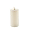 Mansion atmosphere - led kaars rustic Ivoor 15x7,5cm