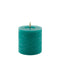 Mansion atmosphere - led kaars rustic blauw 10x10cm