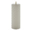 Mansion atmosphere - swirl led kaars ivoor 20x7,5cm