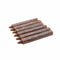 Lolaa - Rustic dinerkaars bruin 14cm - 6 stuks