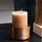 House Doctor - Kaars Rustic camel 10cm - 2 stuks