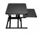 Sit stand desk riser ergonomic - workstation height adjustable - 95 cm wide