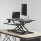 Sit stand desk riser ergonomic - workstation height adjustable - 95 cm wide