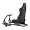 Racing seat cockpit simulator - fully adjustable with screen mount