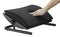 Ergonomically tiltable footrest - footstool under desk