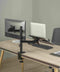 Monitor arm with laptop stand - rotatable rotatable tiltable height adjustable - 17 - 32 inch screen