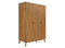 3-door wardrobe Senna Rose Wood