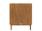 Senna 3 piece nursery furniture set with cot bed Rose Wood