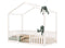 House bed 80x160 Robin White