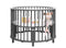 Playpen Rondo incl. wheels Deep Grey