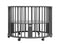 Playpen Rondo incl. wheels Deep Grey