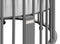Playpen Rondo incl. wheels Deep Grey