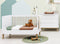 Mika 2 piece nursery furniture set with cot bed White Oak