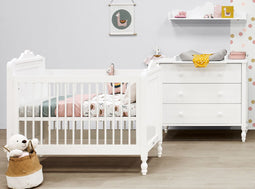 Belle 2-part nursery White