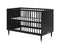 Cloë 3-part nursery Matt Black