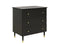 Cloë 3-part nursery Matt Black