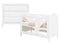 Evi 2-part nursery White