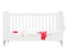 Charlotte 3 piece nursery furniture set with cot bed White
